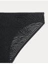 Marks & Spencer Balení 3 nevitelných Body Invisibles™ krajkových brazilských kalhotek Marks & Spencer černá