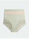 Marks & Spencer Kalhotky do pasu Body Soft™, sada 3 ks Marks & Spencer zelená