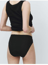 Marks & Spencer Sada 3 ks bikinových menstruačních kalhotek bez viditelných lemů Marks & Spencer černá