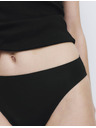 Marks & Spencer Sada 3 ks bikinových menstruačních kalhotek bez viditelných lemů Marks & Spencer černá