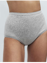 Marks & Spencer Vysoce savé menstruační kalhotky do pasu, 2 ks Marks & Spencer šedá