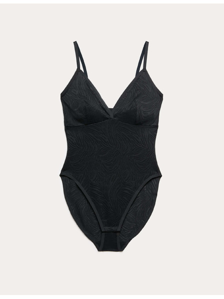 Marks & Spencer Body s krajkou tvarující tělo Marks & Spencer černá
