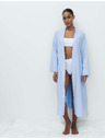 Marks & Spencer Pléd z materiálu chambray z čisté bavlny Marks & Spencer modrá