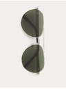 Marks & Spencer Kovové polarizované slunečný brýle ve stylu Aviator Marks & Spencer stříbrná