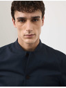 Marks & Spencer Bomber ze směsi bavlny Marks & Spencer modrá