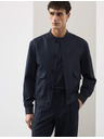 Marks & Spencer Bomber ze směsi bavlny Marks & Spencer modrá