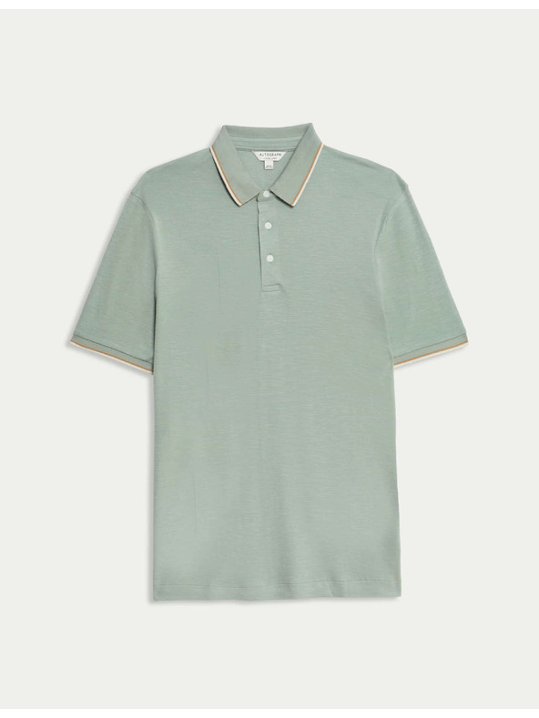 Marks & Spencer Polokošile ze směsi lnu Marks & Spencer zelená