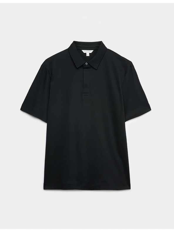 Marks & Spencer Polokošile z čisté bavlny Supima® Marks & Spencer černá