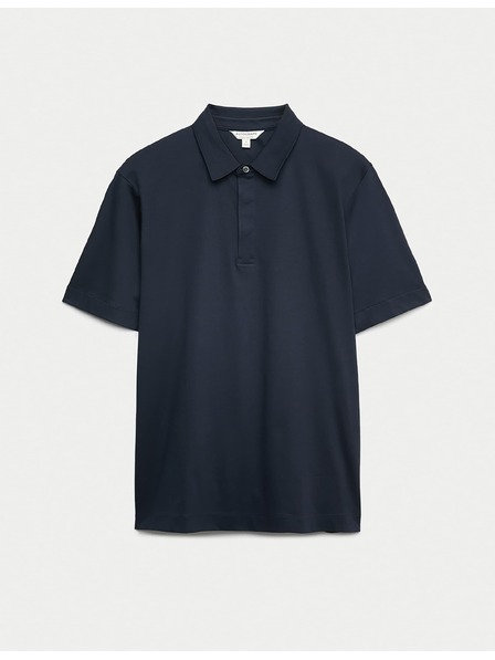 Marks & Spencer Polokošile z čisté bavlny Supima® Marks & Spencer námořnická modrá