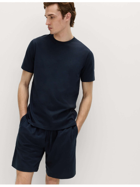 Marks & Spencer Čistě bavlněná pyžamová souprava Marks & Spencer námořnická modrá
