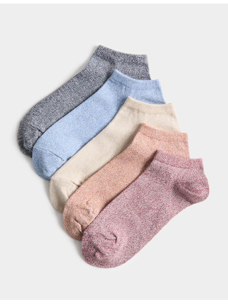 Marks & Spencer Ponožky Trainer Liners™ s technologií Cool & Fresh™, 5 párů v balení Marks & Spencer vícebarevná