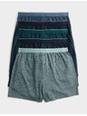 Marks & Spencer Boxerky s geometrickým vzorem ze 100% bavlny s technologií Cool & Fresh™, 5 ks Marks & Spencer zelená