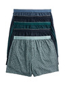 Marks & Spencer Boxerky s geometrickým vzorem ze 100% bavlny s technologií Cool & Fresh™, 5 ks Marks & Spencer zelená