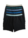 Marks & Spencer Žerzejové boxerky z čisté bavlny s technologií Cool & Fresh™, 5 ks v balení Marks & Spencer černá
