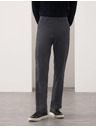 Marks & Spencer Super lehké chino kalhoty, normální střih Marks & Spencer šedá