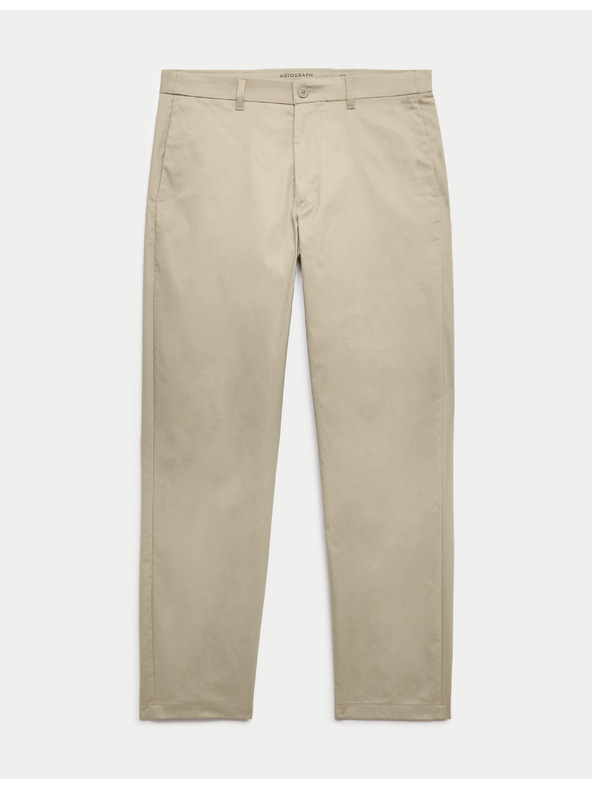Marks & Spencer Super lehké chino kalhoty, normální střih Marks & Spencer béžová