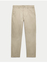Marks & Spencer Super lehké chino kalhoty, normální střih Marks & Spencer béžová