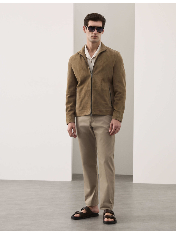 Marks & Spencer Super lehké chino kalhoty, normální střih Marks & Spencer béžová