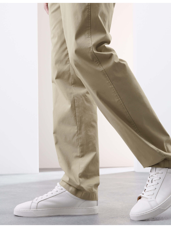 Marks & Spencer Super lehké chino kalhoty, normální střih Marks & Spencer béžová