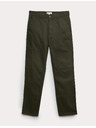 Marks & Spencer Strečové chino kalhoty normálního střihu Marks & Spencer zelená