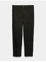 Marks & Spencer Chino kalhoty ze směsi lnu, normální střih Marks & Spencer zelená