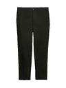 Marks & Spencer Chino kalhoty ze směsi lnu, normální střih Marks & Spencer zelená