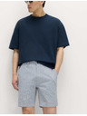 Marks & Spencer Šortky chino s částečně elastickým pasem Marks & Spencer modrá