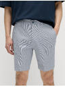 Marks & Spencer Šortky chino s částečně elastickým pasem Marks & Spencer modrá