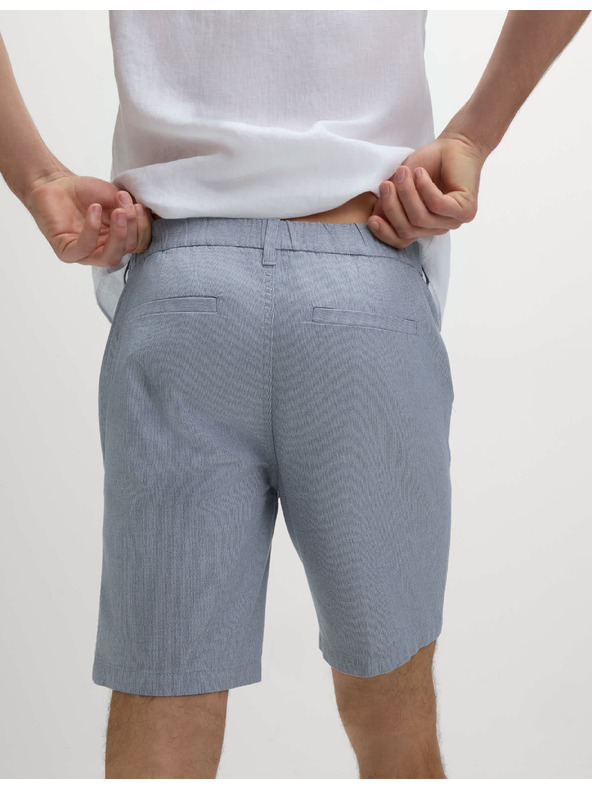 Marks & Spencer Šortky chino s částečně elastickým pasem Marks & Spencer modrá