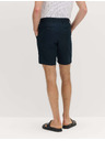 Marks & Spencer Chino šortky, ze směsi lnu Marks & Spencer námořnická modrá