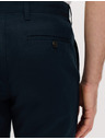 Marks & Spencer Chino šortky, ze směsi lnu Marks & Spencer námořnická modrá
