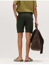 Marks & Spencer Chino šortky, ze směsi lnu Marks & Spencer zelená