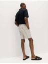 Marks & Spencer Chino šortky, ze směsi lnu Marks & Spencer béžová