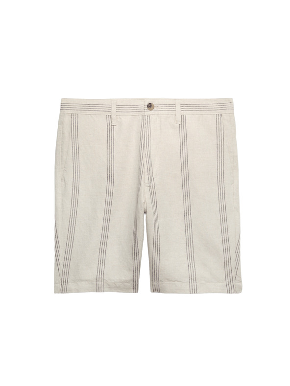 Marks & Spencer Chino šortky, ze směsi lnu Marks & Spencer béžová