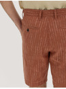 Marks & Spencer Chino šortky, ze směsi lnu Marks & Spencer hnědá