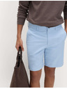 Marks & Spencer Strečové chino šortky, normální střih Marks & Spencer modrá
