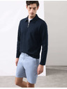 Marks & Spencer Lehké chino šortky běžného střihu Marks & Spencer modrá