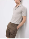 Marks & Spencer Lehké chino šortky běžného střihu Marks & Spencer hnědá