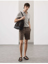 Marks & Spencer Lehké chino šortky běžného střihu Marks & Spencer hnědá