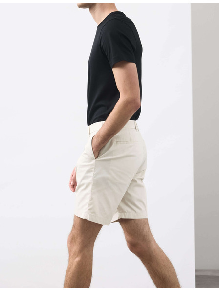 Marks & Spencer Lehké chino šortky běžného střihu Marks & Spencer béžová