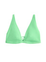 Marks & Spencer Bikinový top s kosticemi a véčkovým výstřihem Marks & Spencer zelená