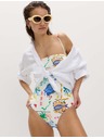Marks & Spencer Plavky typu bandeau s potiskem Marks & Spencer vícebarevná