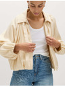 Marks & Spencer Plisovaná bunda bomber, z čistého materiálu Lycocell™ Marks & Spencer smetanová