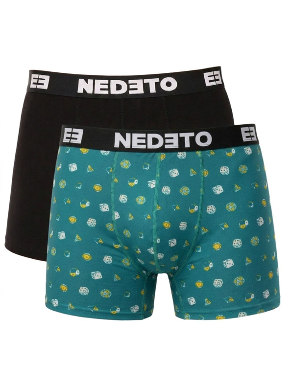 Nedeto Sada dvou - pánské boxerky Nedeto vícebarevné
