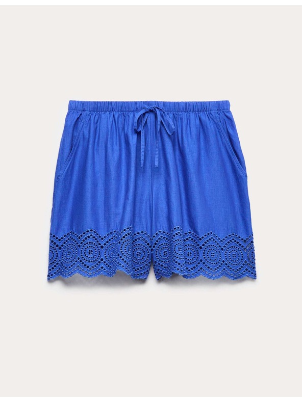 Marks & Spencer Modré dámské madeira šortky