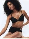 Marks & Spencer Hladká dekoltová podprsenka Body Soft™ s kosticemi, vel. A–E Marks & Spencer černá