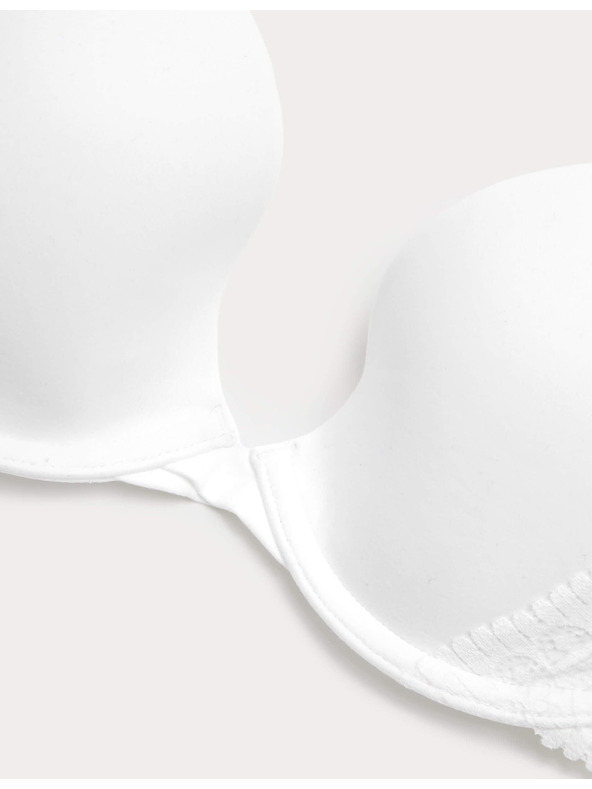 Marks & Spencer Hladká dekoltová podprsenka Body Soft™ s kosticemi, vel. A–E Marks & Spencer bílá