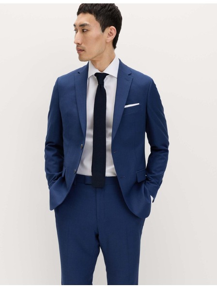 Marks & Spencer Oblekové sako velmi úzkého střihu Marks & Spencer námořnická modrá