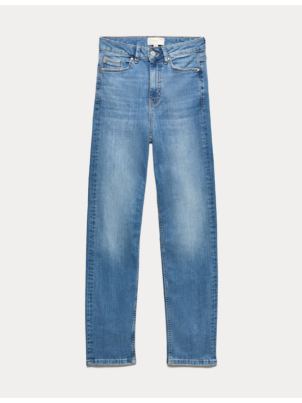 Marks & Spencer Džíny Sienna Supersoft s vysokým pasem Marks & Spencer námořnická modrá