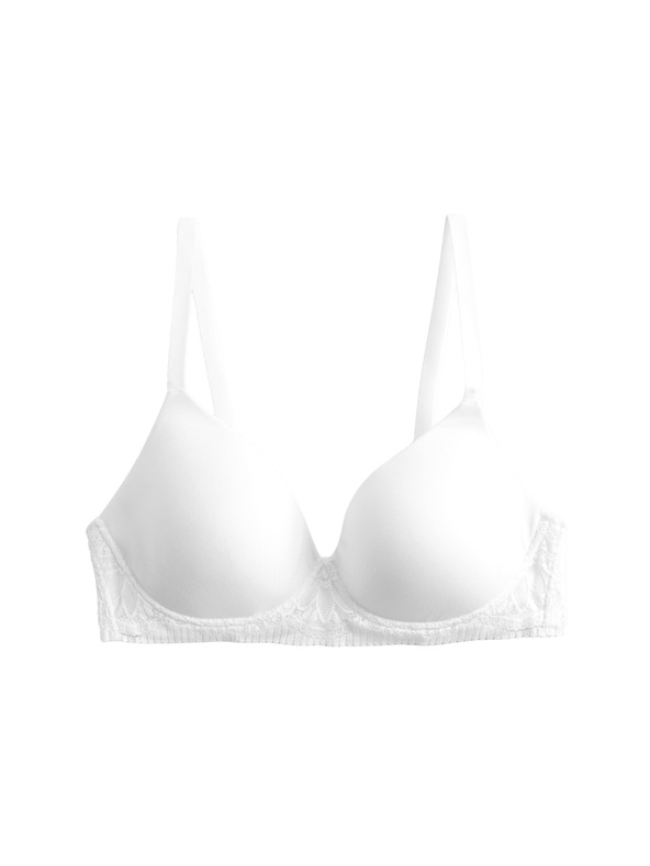 Marks & Spencer Podprsenka Body Soft™ s plnými košíčky bez kostic, vel. A–E Marks & Spencer bílá